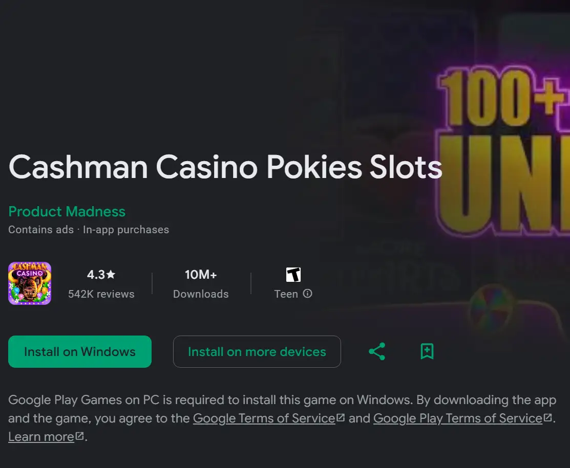 Slot variety illustration